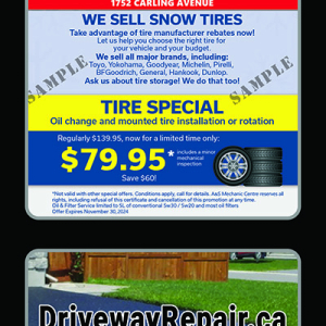 Auto Repair + Driveway Repair