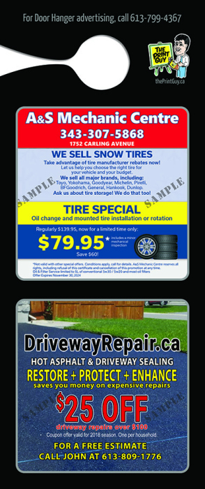 Auto Repair + Driveway Repair