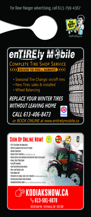 Mobile Tire Service + Snow Removal